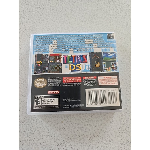 Tetris DS Nintendo DS CASE + MANUAL ONLY *****NO GAME ***** CLEAN!!!! - Picture 2 of 3